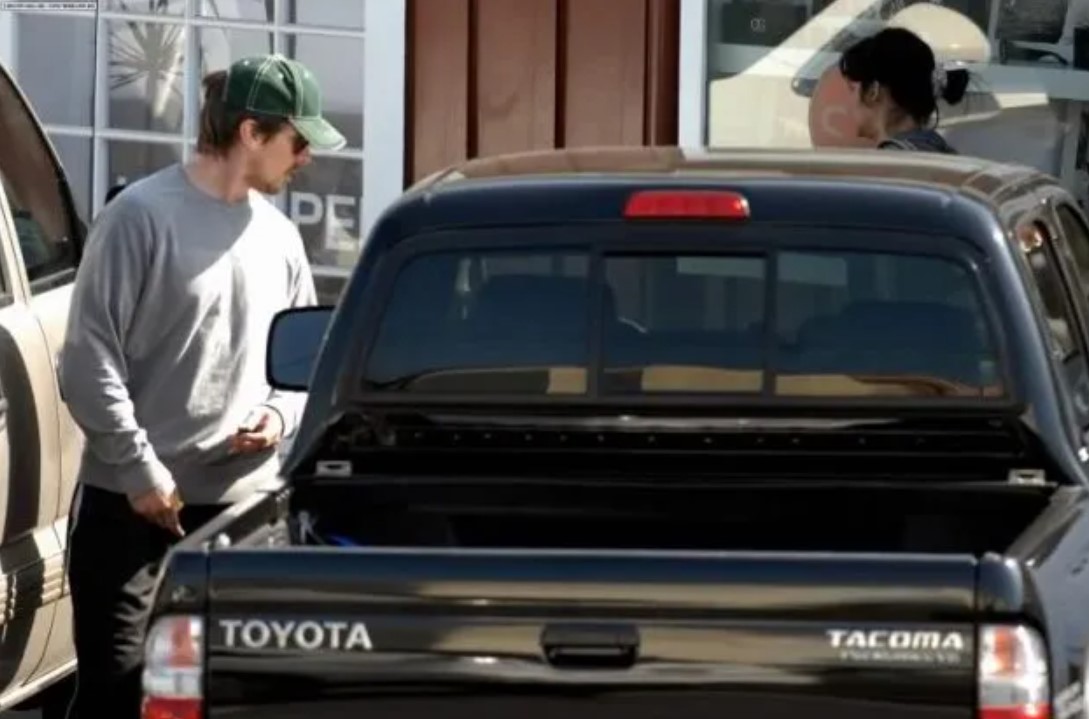 Christian Bale Toyota Tacoma